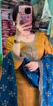 2DESIGNER CHINON SILK EMBROIDERY SEQUENCE WORK TOP PALAZZO WITH DUPATTA FESTIVE WEAR WHOLESALE PRICE ETHNIC GARMENT (17)