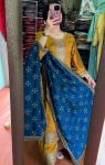 2DESIGNER CHINON SILK EMBROIDERY SEQUENCE WORK TOP PALAZZO WITH DUPATTA FESTIVE WEAR WHOLESALE PRICE ETHNIC GARMENT (17)