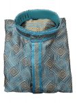 2DESIGNER JACQUARD PRINTED AND LACE WORK MEN’S KURTA PAYJAMA FESTIVE WEAR WHOLESALE PRICE ETHNIC GARMENT (1)