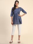 2FANCY COTTON BLEND WEAVEN AND FRONT SIDE DECORATED WITH SMALL THIN LACE WORK TOP CASUAL WEAR WHOLESALE PRICE ETHNIC GARMENT (9)