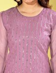 2FANCY NET SEQUENCE WITH EMBROIDERY WORK KURTI FESTIVE WEAR WHOLESALE PRICE ETHNIC GARMENT (10)