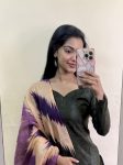 NEW ARRIVAL FENDI CRUSH PALIN KURTI WITH DIGITAL PRINTED DUPATTA  GREEN