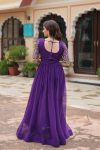 2RICH LOOK FAUX BLOOMING EMBROIDERY ZARI SEQUENCE WORK GOWN FESTIVE WEAR WHOLESALE PRICE ETHNIC GARMENT (14)