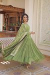 2RICH LOOK GEORGETTE EMBROIDERY WORK GOWN WITH DUPATTA FESTIVE WEAR WHOLESALE PRICE ETHNIC GARMENT (22)