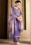 3DESIGNER RAYON SLUB EMBROIDERY WORK TOP BOTTOM WITH DUPATTA FESTIVE WEAR WHOLESALE PRICE ETHNIC GARMENT (18)