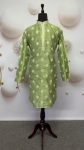 3FANCY MONO SILK EMBROIDERY SEQUENCE WORK MEN’S KURTA PAYJAMA FESTIVE WEAR WHOLESALE PRICE ETHNIC GARMENT (3)