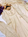 3TRENDING SILK ZARI EMBROIDERY SEQUENCE WORK TOP BOTTOM WITH DUPATTA PARTY WEAR WHOLESALE PRICE ETHNIC GARMENT (24)