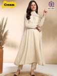 3TRENDING SILK ZARI EMBROIDERY SEQUENCE WORK TOP BOTTOM WITH DUPATTA PARTY WEAR WHOLESALE PRICE ETHNIC GARMENT (24)