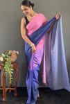 4NEW ARRIVAL NATURAL SILK DIGITAL PRINTED READY TO WEAR SAREE WITH UNSTITCHED BLOUSE CASUAL WEAR WHOLESALE PRICE ETHNIC GARMENT (8)
