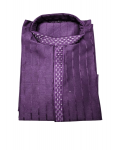 5TRADITIONAL ART SILK SEQUENCE WORK COLLAR MEN’S KURTA PAYJAMA PARTY WEAR WHOLESALE PRICE ETHNIC GARMENT (4)