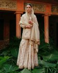 ATTRACTIVE SHIMMER SILK SEQUENCE ZARI EMBROIDERY WORK TOP PALAZZO WITH DUPATTA PARTY WEAR WHOLESALE PRICE ETHNIC GARMENT (18)