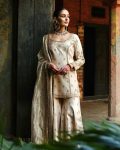 ATTRACTIVE SHIMMER SILK SEQUENCE ZARI EMBROIDERY WORK TOP PALAZZO WITH DUPATTA PARTY WEAR WHOLESALE PRICE ETHNIC GARMENT (18)