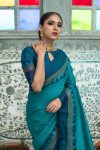 DESIGNER BANARASI SOFT SILK JACQUARD WEAVING WORK SAREE WITH UNSTITCHED BLOUSE PARTY WEAR WHOLESALE PRICE ETHNIC GARMENT (18)