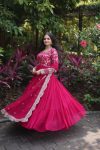 DESIGNER BLOOMING GEORGETTE JACQUARD SEQUENCE EMBROIDERY WORK GOWN WITH DUPATTA PARTY WEAR WHOLESALE PRICE ETHNIC GARMENT (3)