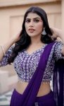 DESIGNER CHINON 3 LAYER RUFFLE WORK AND ATTACHED DUPPTA LEHENGA SAREE WITH STITCHED BLOUSE PARTY WEAR WHOLESALE PRICE ETHNIC GARMENT (5)