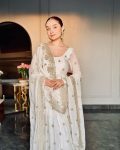 DESIGNER CHINON EMBROIDERY SEQUENCE WORK GOWN BOTTOM WTIH DUPATTA PARTY WEAR WHOLESALE PRICE ETHNIC GARMENT (7)