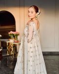 DESIGNER CHINON EMBROIDERY SEQUENCE WORK GOWN BOTTOM WTIH DUPATTA PARTY WEAR WHOLESALE PRICE ETHNIC GARMENT (7)