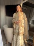 DESIGNER CHINON SEQUANCE EMBROIDERY WORK TOP PALAZZO WITH DUPATTA FESTIVE WEAR WHOLESALE PRICE ETHNIC GARMENT (3)