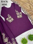 DESIGNER CHINON SILK EMBROIDERY SEQUENCE WORK TOP PALAZZO WITH DUPATTA FESTIVE WEAR WHOLESALE PRICE ETHNIC GARMENT (6)