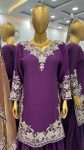 DESIGNER CHINON SILK EMBROIDERY SEQUENCE WORK TOP PALAZZO WITH DUPATTA FESTIVE WEAR WHOLESALE PRICE ETHNIC GARMENT (6)