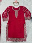 DESIGNER CHINON SILK THREAD WITH SEQUENCE WORK TOP PALAZZO WITH DUPATTA FESTIVE WEAR WHOLESALE PRICE ETHNIC GARMENT (4)
