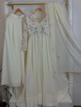 DESIGNER GEORGETTE EMBROIDERY SEQUENCE WORK GOWN BOTTOM WITH DUPATTA FESTIVE WEAR WHOLESALE PRICE ETHNIC GARMENT (2)