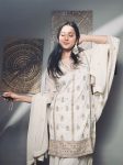DESIGNER GEORGETTE EMBROIDERY SEQUENCE WORK TOP PALAZZO WITH DUPATTA PARTY WEAR WHOLESALE PRICE ETHNIC GARMENT (5)