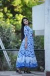 DESIGNER GEORGETTE FLORAL PRINTED FRILL PATTERN LONG ONE PIECE PARTY WEAR WHOLESALE PRICE ETHNIC GARMENT (3)