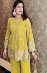 DESIGNER GEORGETTE SEQUENCE EMBROIDERY WORK TOP PALAZZO FESTIVE WEAR WHOLESALE PRICE ETHNIC GARMENT (3)