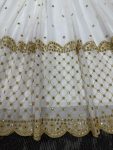 DESIGNER GEORGETTE THREAD SEQUENCE WORK GOWN WITH DUPATTA PARTY WEAR WHOLESALE PRICE ETHNIC GARMENT (6)