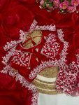 DESIGNER JIMMY CHOO SILK MULTI THREAD EMBROIDERY CODING SEQUENCE WORK SAREE WITH UNSTITCHED BLOUSE PARTY WEAR WHOLESALE PRICE ETHNIC GARMENT (3)