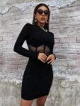 DESIGNER LYCRA BLEND PARTY WEAR BODYCONE DRESS PARTY WEAR WHOLESALE PRICE ETHNIC GARMENT (7)