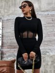 DESIGNER LYCRA BLEND PARTY WEAR BODYCONE DRESS PARTY WEAR WHOLESALE PRICE ETHNIC GARMENT (7)