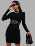 DESIGNER LYCRA BLEND PARTY WEAR BODYCONE DRESS PARTY WEAR WHOLESALE PRICE ETHNIC GARMENT (7)