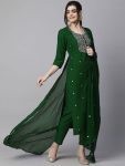 DESIGNER RAYON EMBROIDERY WORK TOP PANT WITH DUPATTA PARTY WEAR WHOLESALE PRICE ETHNIC GARMENT (4)