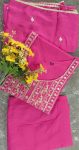 DESIGNER RAYON EMBROIDERY WORK TOP PANT WITH DUPATTA PARTY WEAR WHOLESALE PRICE ETHNIC GARMENT (9)