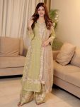 DESIGNER SEQUENCE AND ZARI EMBROIDERY WITH PEARL AND DIAMOND HANDWORK TOP PALAZZO WITH DUPATTA FESTIVE WEAR WHOLESALE PRICE ETHNIC GARMENT (6)