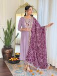 DESIGNER VISCOSE SEQUENCE CODING EMBROIDERY WORK TOP BOTTOM DUPATTA FESTIVE WEAR WHOLESALE PRICE ETHNIC GARMENT (4)