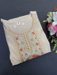 FANCY BSY VISCOSE SEQUENCE CODING EMBROIDERY WORK TOP BOTTOM WITH DUPATTA FESTIVE WEAR WHOLESALE PRICE ETHNIC GARMENT (2)