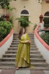 FANCY CHINO SEQUENCE EMBROIDERY WORK NAYRA CUT KURTI SHARARA WITH DUPATTA PARTY WEAR WHOLESALE PRICE ETHNIC GARMKENT (3)