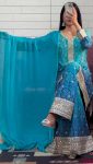 TRENDING GEORGETTE EMBROIDERY SEQUENCE CODING WORK TOP PALAZZO WITH DUPATTA PARTY WEAR WHOLESALE PRICE ETHNIC GARMENT (3)