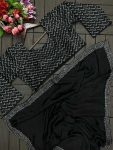 FANCY CHINON EMBROIDERY WORK READY TO WEAR SAREE WITH STITCHED BLOUSE AND WAIST BELT PARTY WEAR WHOLESALE PRICE ETHNIC GARMENT (6)