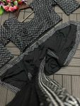FANCY CHINON EMBROIDERY WORK READY TO WEAR SAREE WITH STITCHED BLOUSE AND WAIST BELT PARTY WEAR WHOLESALE PRICE ETHNIC GARMENT (6)