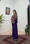 FANCY CHINON EMBROIDREY MOTI LACE WORK BLOUSE KOTI WITH PALAZZO PARTY WEAR WHOLESALE PRICE ETHNIC GARMENT (6)