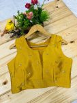 FANCY CHINON FLORAL EMBROIDERY WORK PALAZZO BLOUSE WITH KOTI PARTY WEAR WHOLESALE PRICE ETHNIC GARMENT (3)