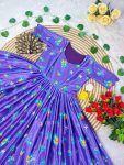 FANCY CHINON SILK DIGITAL PRINTED ONE PIECE DRESS CASUAL WEAR WHOLESALE PRICE ETHNIC GARMENT (3)