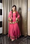 FANCY CHINON SILK EMBROIDERY SEQUENCE WORK TOP PALAZZO WITH DUPATTA PARTY WEAR WHOLESALE PRICE ETHNIC GARMENT (5)