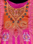 FANCY CHINON SILK HAND WORK WITH LINING WORK TOP BOTTOM WITH DUPATTA FESTIVE WEAR WHOLESALE PRICE ETHNIC GARMENT (2)
