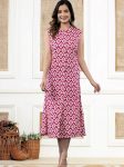 FANCY COTTON DIGITAL PRINTED ONE PIECE PARTY WEAR WHOLESALE PRICE ETHNIC GARMENT (2)