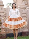 FANCY COTTON EMBROIDERY WITH FANCY LACE WORK KURTI CASUAL WEAR WHOLESALE PRICE ETHNIC GARMENT (2)